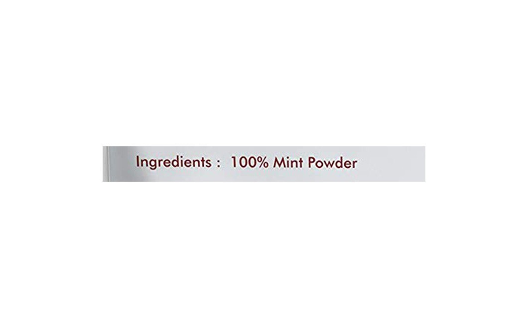 Holy Natural Mint Powder    Pack  200 grams